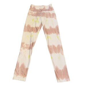 High-Waisted Ebb & Flow Tie-Dye Yoga Leggings S